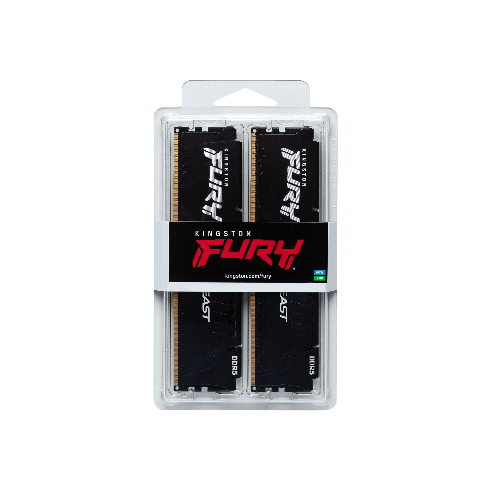 Оперативная память Kingston Fury Beast (AMD), DIMM DDR5 32 GB kit (2x16GB)  (KF560C30BBEK2-32)