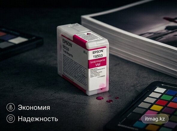 Картридж струйный Epson VividMagenta T850300 UltraChrome HD 80ml (C13T85030N)