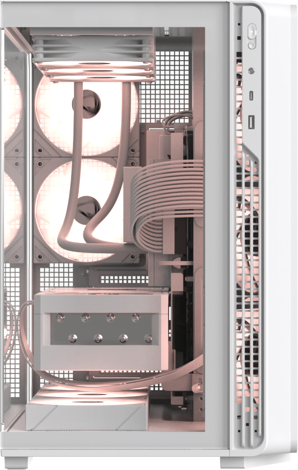 Компьютерный корпус Formula V Crystal Z7 PA White (Crystal Z7 PA White)