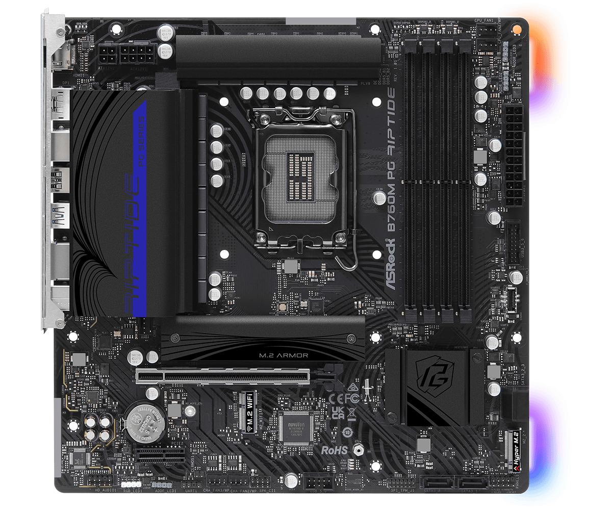 Материнская плата ASRock B760M PG Riptide (90-MXBL60-A0UAYZ)