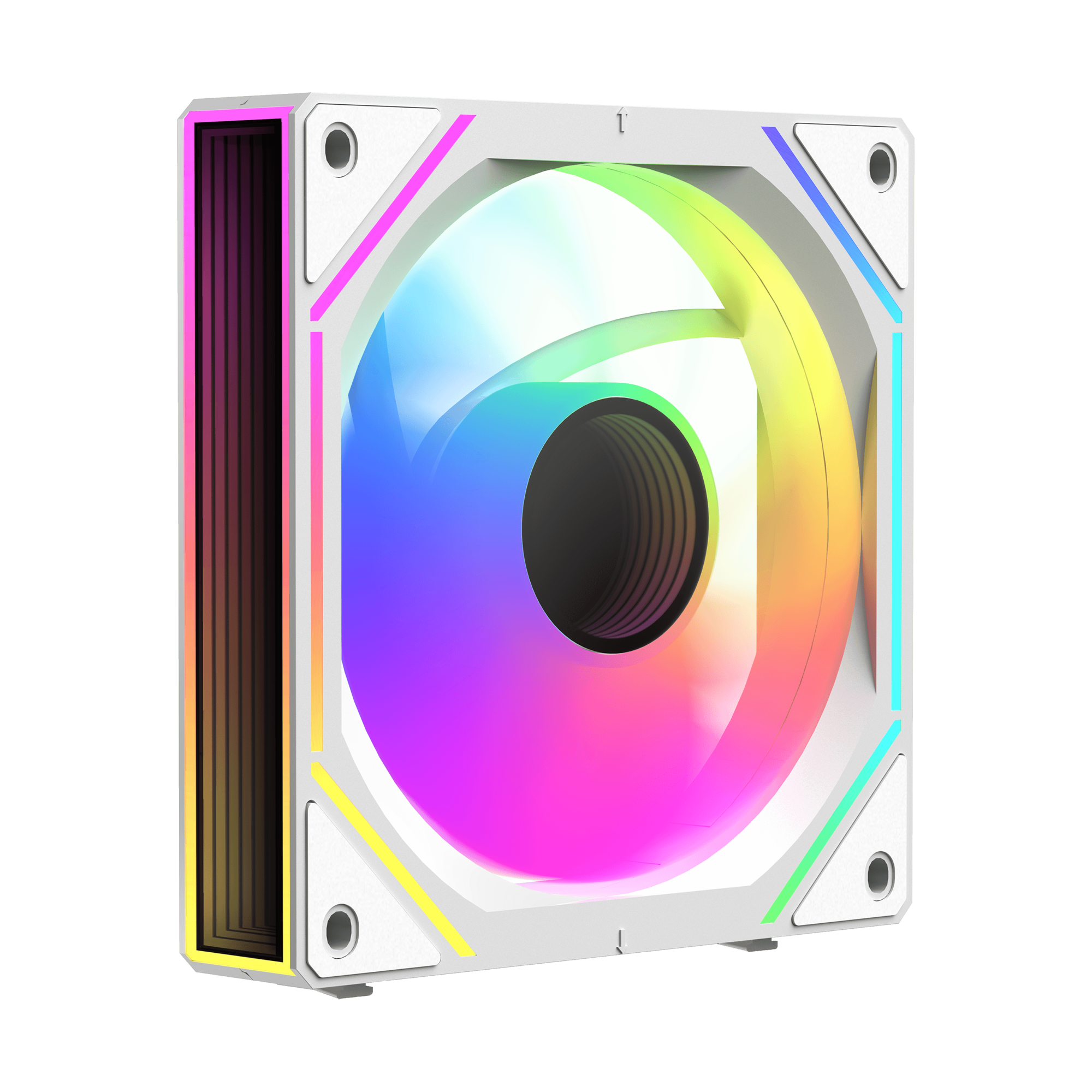 Вентилятор для корпуса Ocypus Gamma F12 UNI WH ARGB - Белый (Gamma-F12-WH1AM00U-GL)