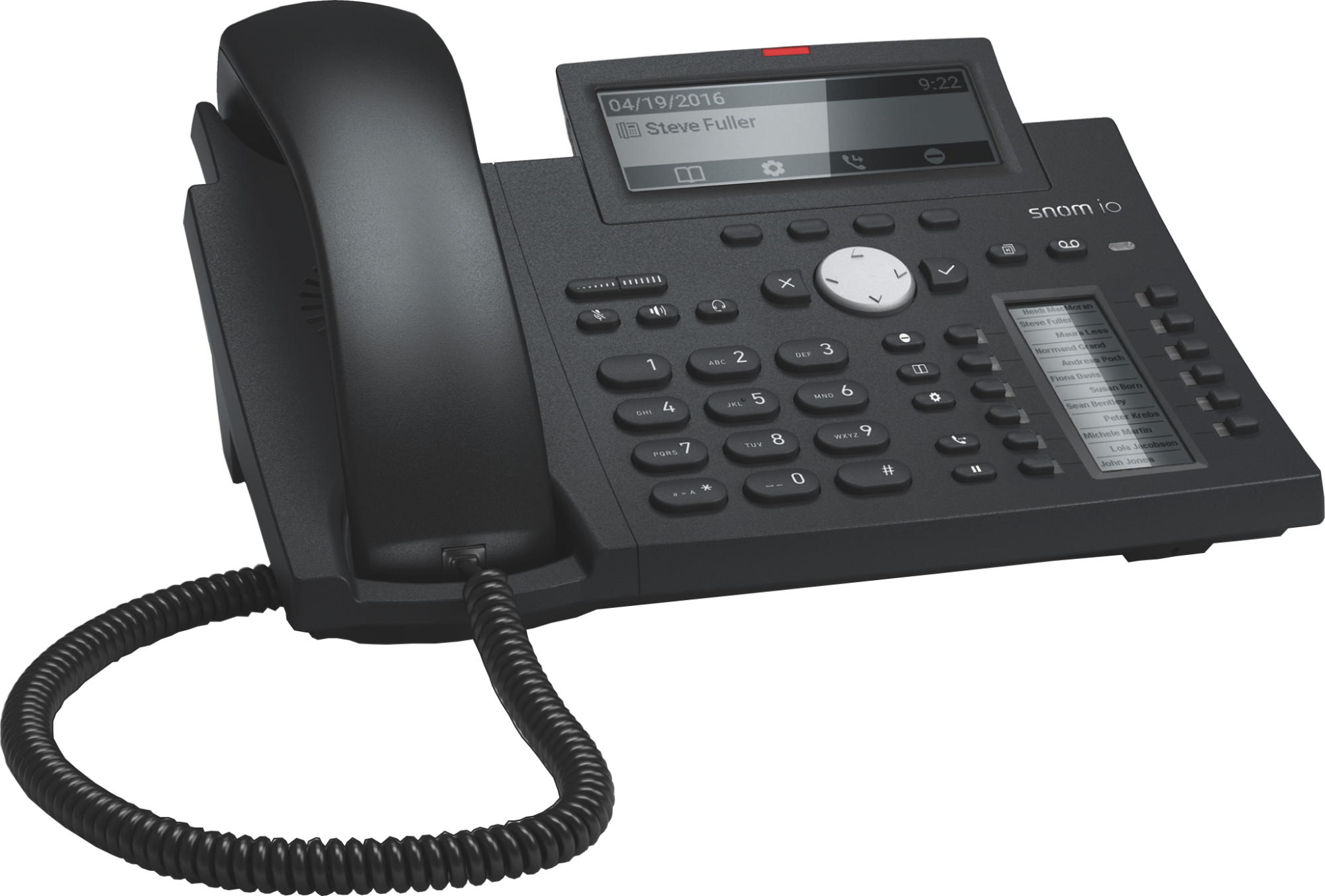 IP-телефон Snom D345 черный (D345)