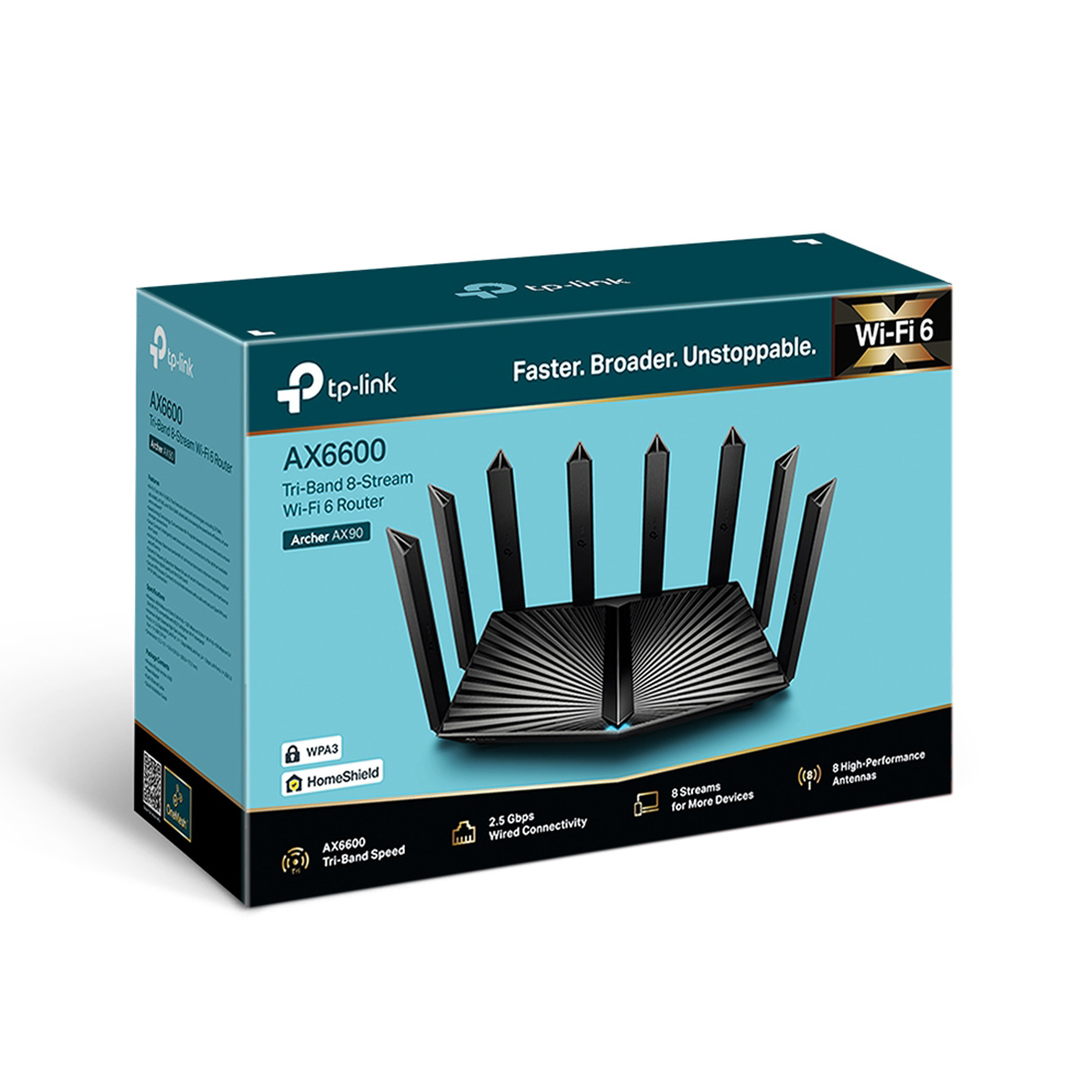 Маршрутизатор TP-Link Archer AX90 (Archer AX90) Маршрутизатор TP-Link Archer AX90 (Archer AX90)