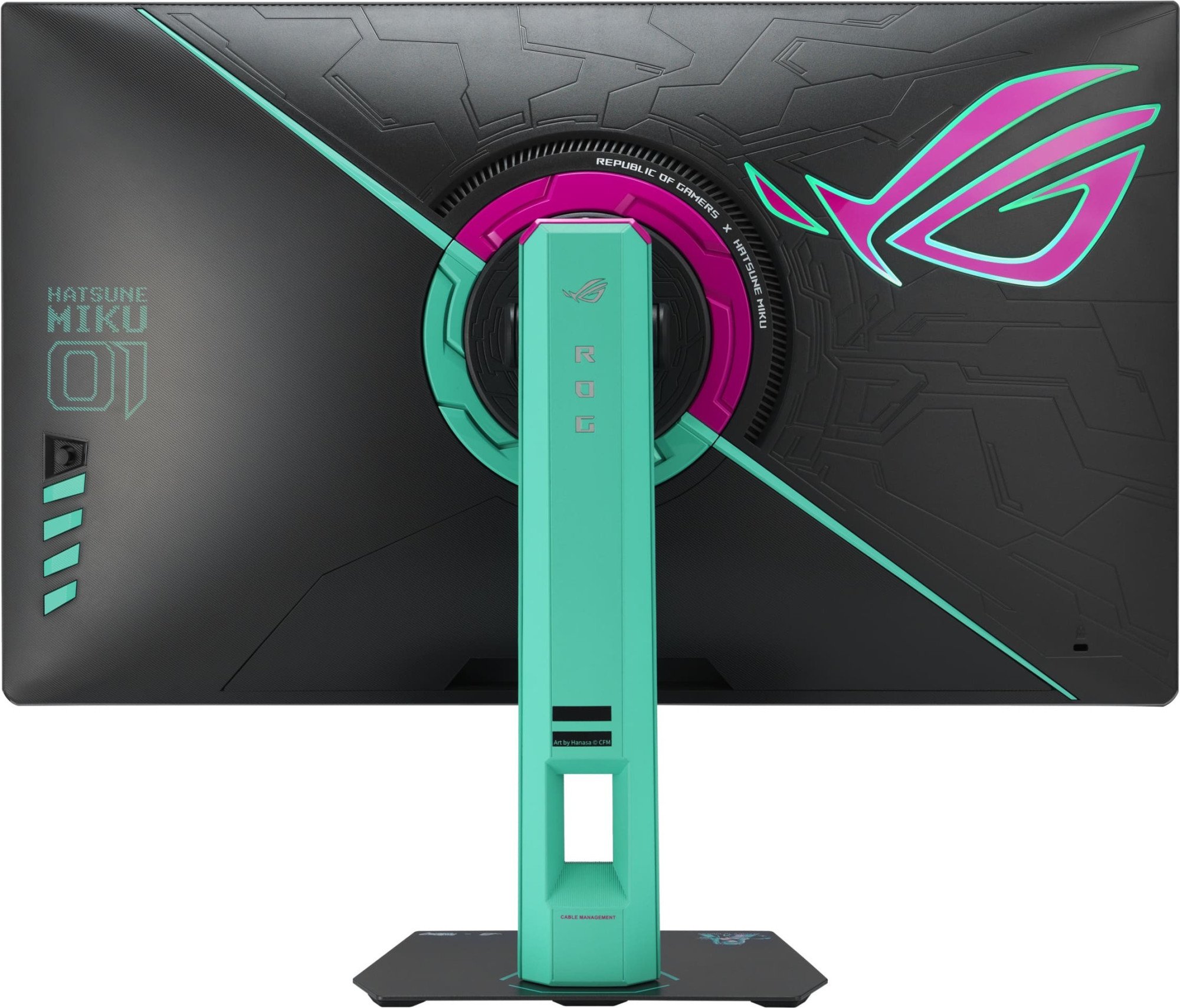 Монитор ASUS ROG Strix XG27ACMEG-G Hatsune Miku Edition 27" (XG27ACMEG-G) (90LM0C7U-B01371)