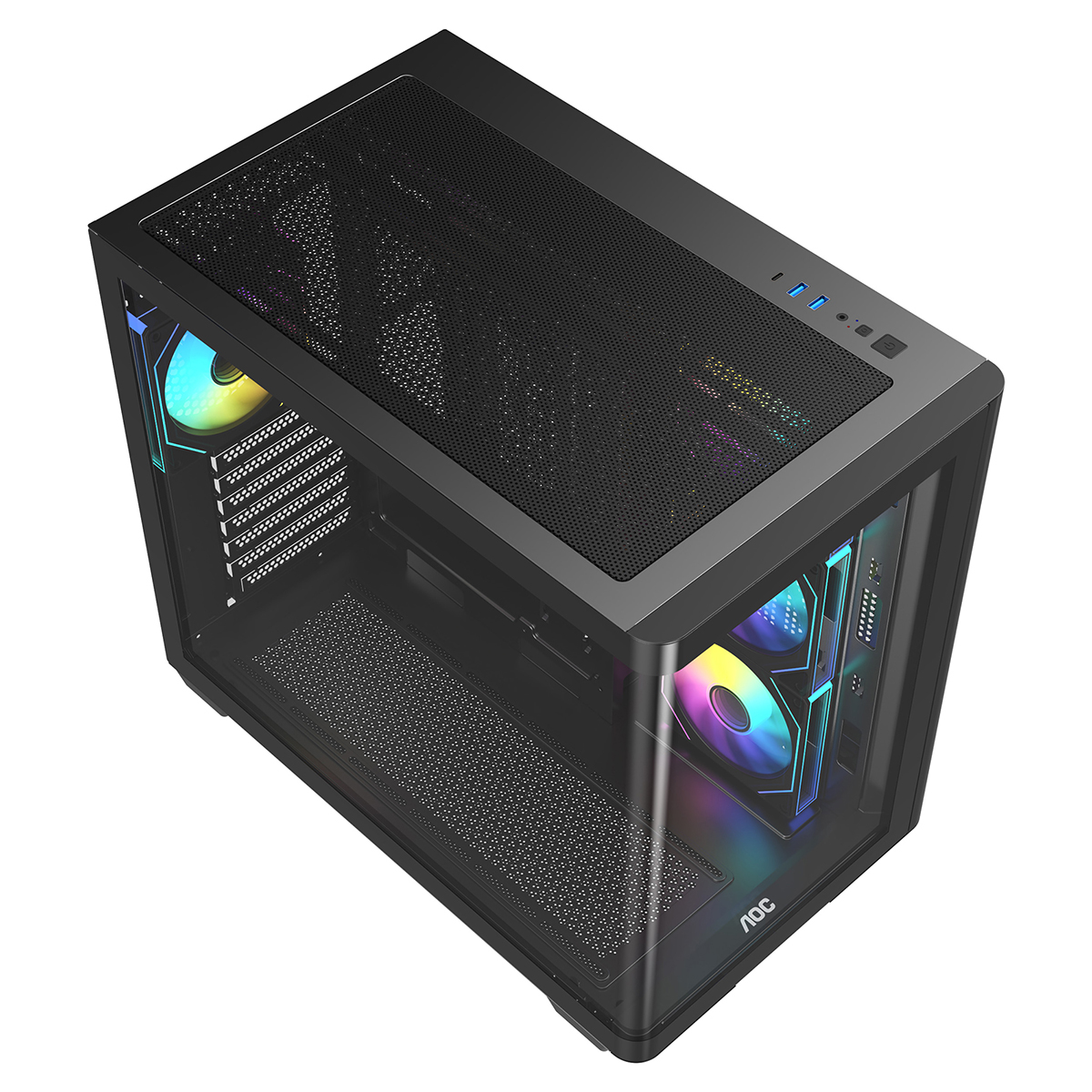 Корпус AOC CG455B 4F, Черный (AOC-CG455-BF4V1R0W2-G)