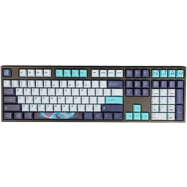 Клавиатура Varmilo Aurora, VEM108,  Varmilo EC V2 Sakura, Multimedia, Gaming, Black, USB (390282)