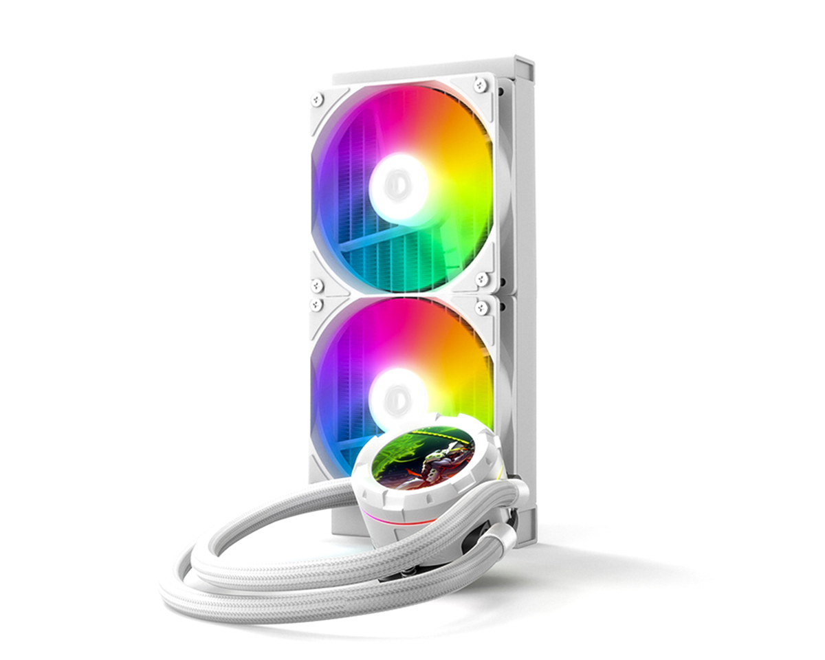 Жидкостная система охлаждения ID-Cooling SL240 XE WHITE LCD (IDC SL240 XE WHITE)