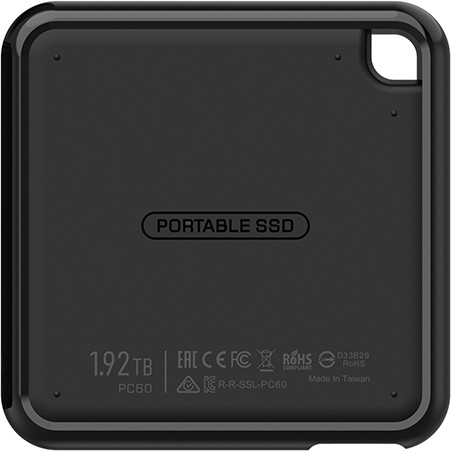 Внешний SSD Silicon Power PC60, 256GB, черный (SP256GBPSDPC60CK)
