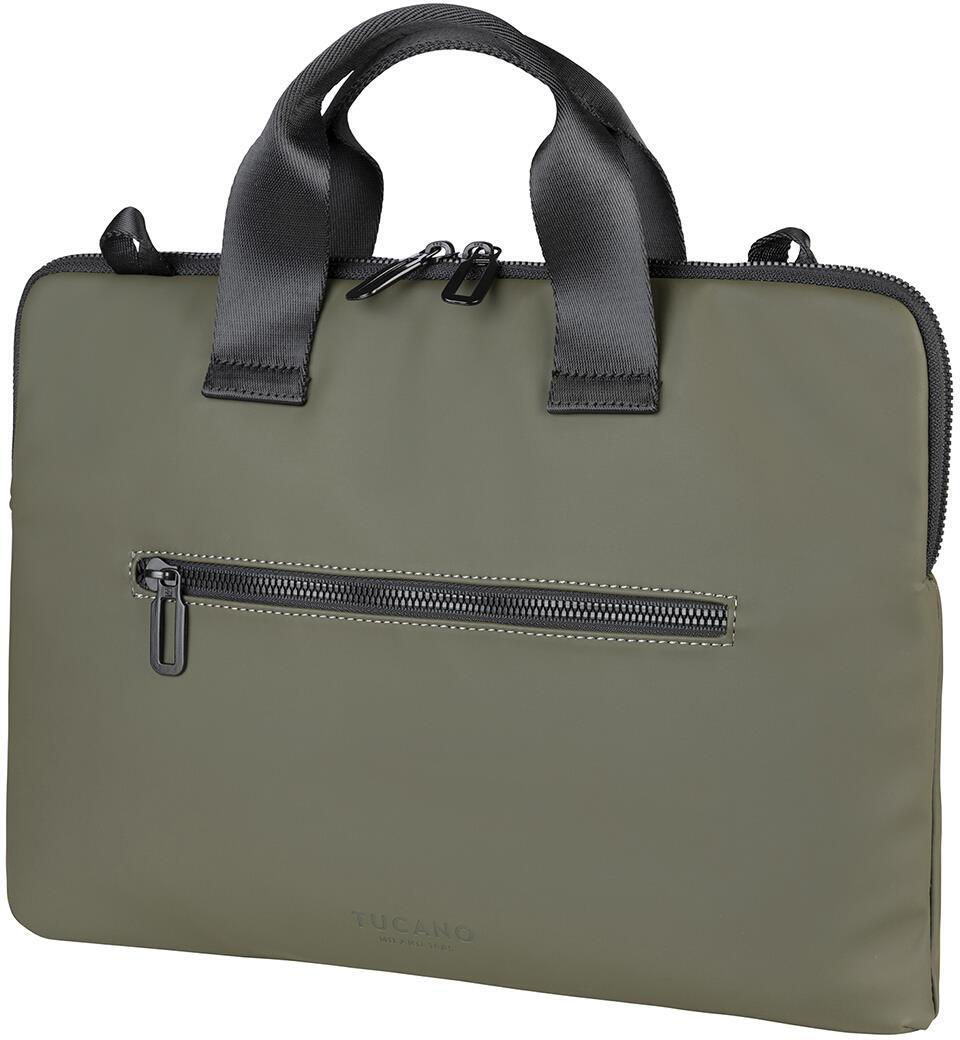 Сумка для ноутбука Tucano Gommo Super Slim Bag 14, Military Green (BSGOM1314-VM)