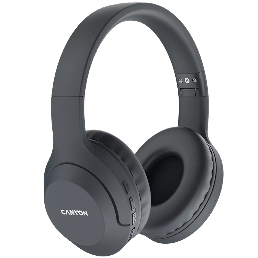 Наушники накладныеCanyonBTHS-3, Black (CNS-CBTHS3DG)