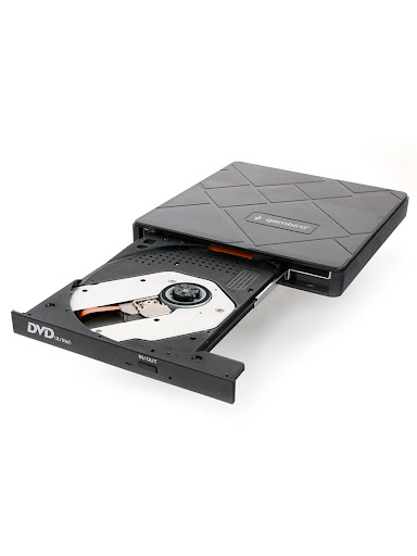 Внешний оптический привод Gembird DVD-USB-04 black, box (DVD-USB-04)