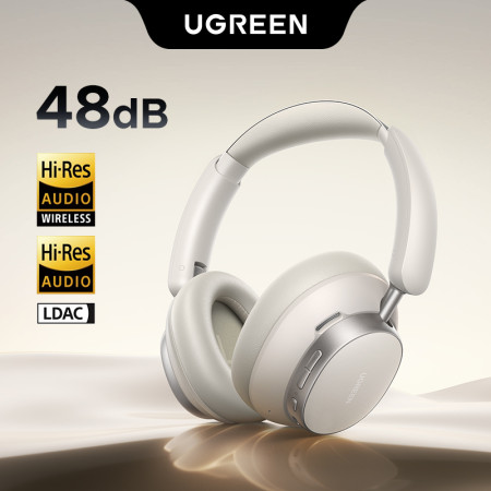 Гарнитура UGREEN Studio Pro Max6 HP206 (55614) Bluetooth, Белый