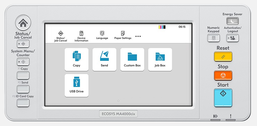 Цветное МФУ Kyocera MA4000cix (1102Z43NL0)
