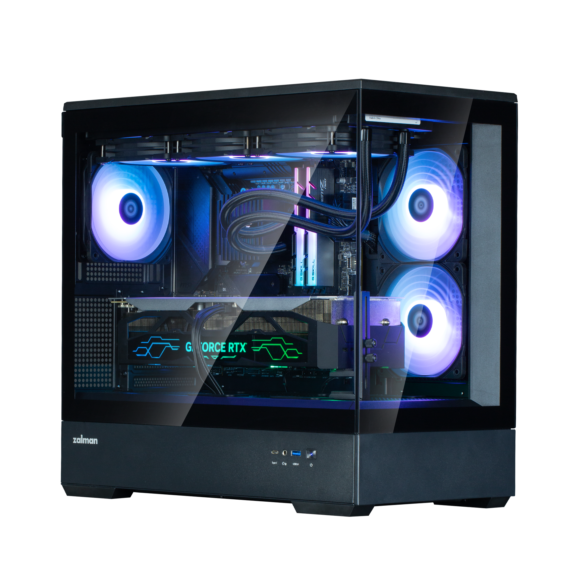 Компьютерный корпус Zalman P30 Black V2 (P30 Black V2)