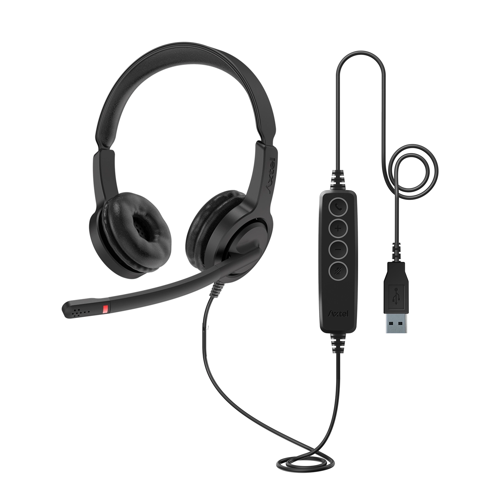 Гарнитура AXTEL Voice UC28 Duo NC USB (AXH-V28UCD)