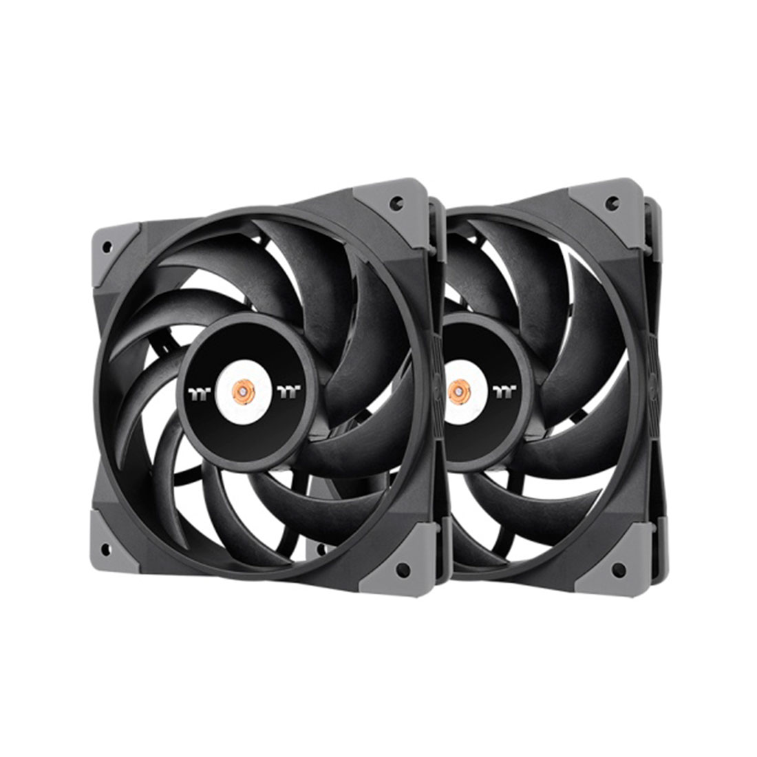 Кулер для компьютерного корпуса Thermaltake TOUGHFAN 12 Series Radiator Fan (2 Pack) (CL-F082-PL12BL-A)