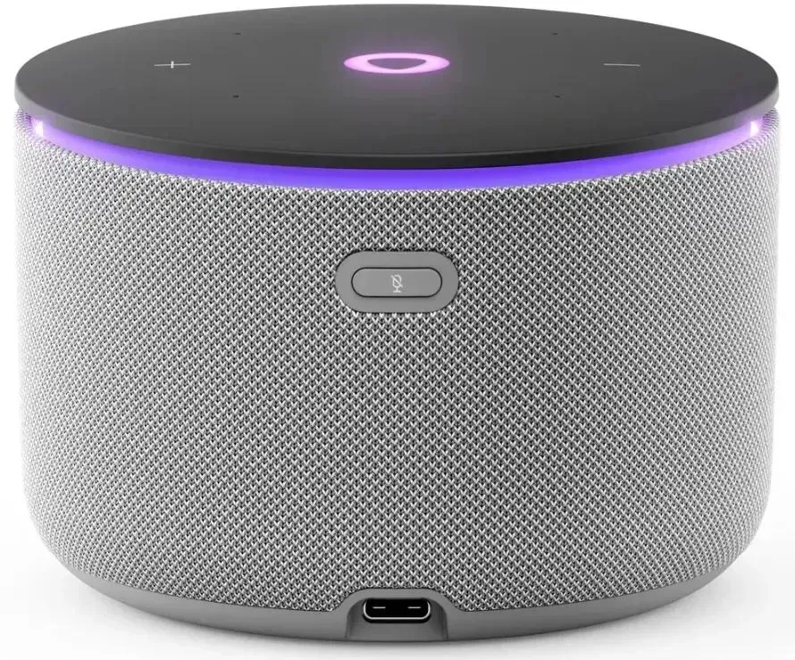 Колонки Яндекс.Станция Мини 3 Про на YaGPT, Grey (YNDX-00059GRY)