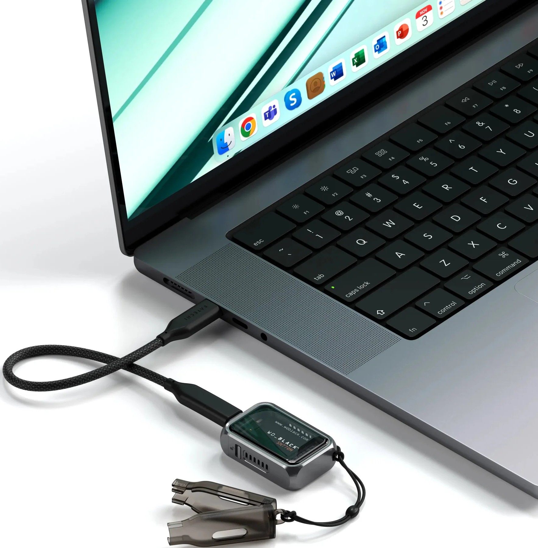 Карман для накопителя Satechi Mini NVMe SSD Enclosure (ST-E2230M)