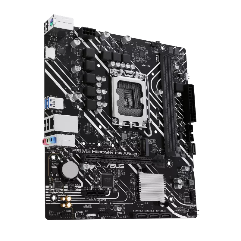 Материнская плата ASUS PRIME H610M-K D4 ARGB (PRIME H610M-K D4 ARGB)