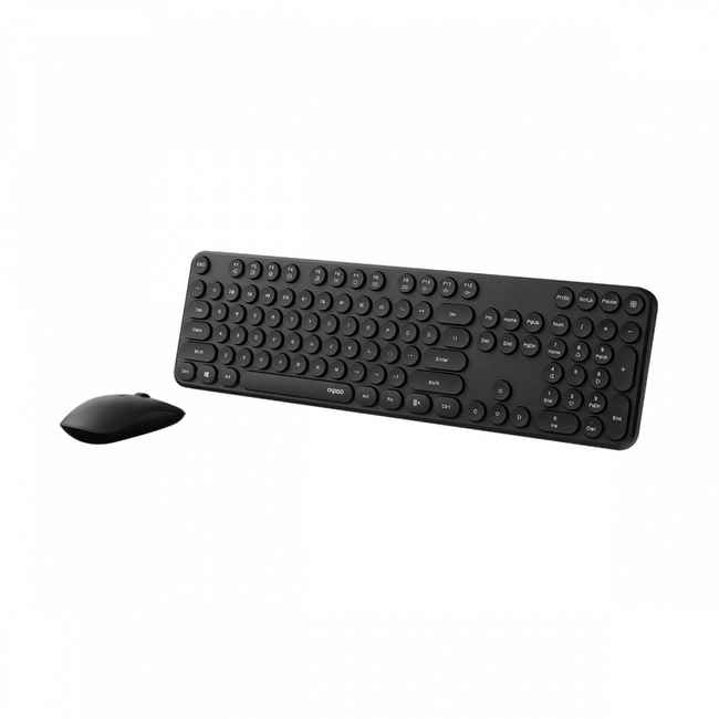 Клавиатура Rapoo X260S, Black, + мышь (11988)