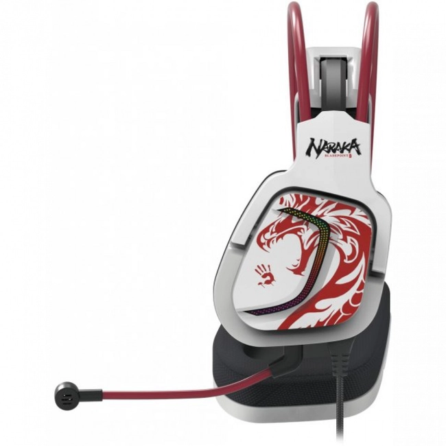 Гарнитура A4Tech Bloody G575, 2m, USB, LED, Naraka (G575/NARAKA)