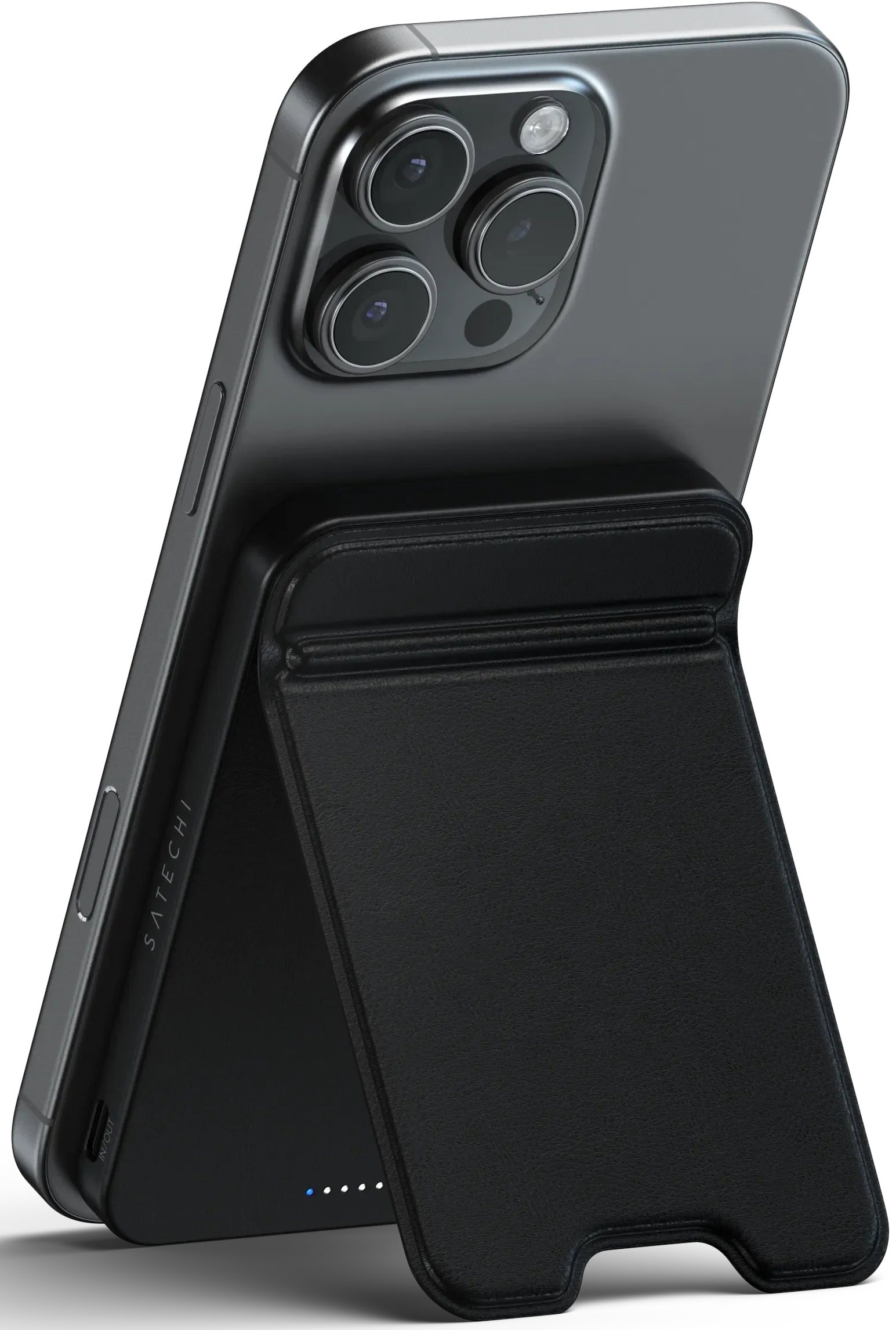 Пауэрбанк Satechi Qi2 5K - Black (ST-B5Q2SK)