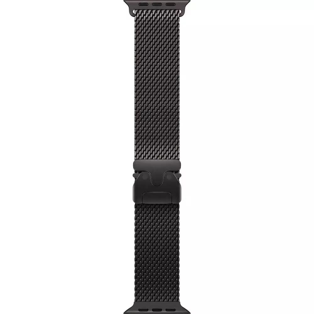 Смарт часы Apple Watch Ultra 3 GPS + Cellular 49mm Black Titanium Case with Black Titanium Milanese Loop - Large (MF1T4QR/A)