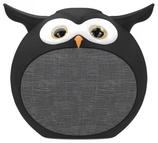 Колонки Ritmix ST-110BT Owl (1.0), Black (ST-110BT OWL BLACK)