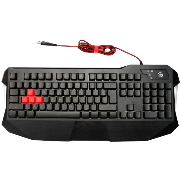 Клавиатура A4Tech Bloody B130, Black, Multimedia, Gaming, LED-Backlight USB (B130 (BLACK))