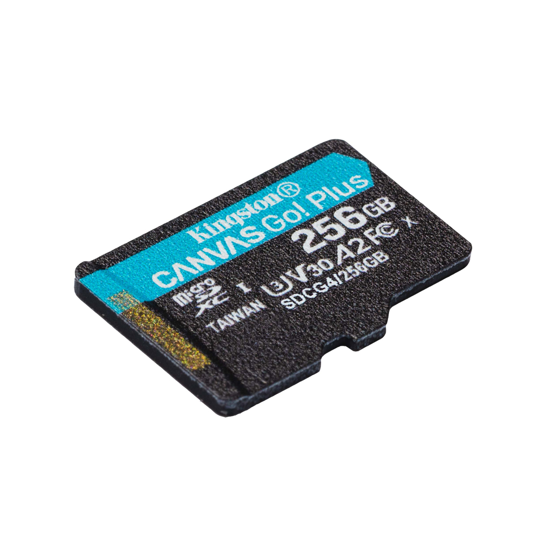 Карта памяти Kingston Canvas Go Plus A2 U3 V30 256GB (SDCG4/256GBSP)