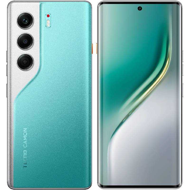 Смартфон Tecno Camon 40 Pro, 8/256GB, LAKE GREEN (CM6/EMERALD LAKE GREEN 8/256)