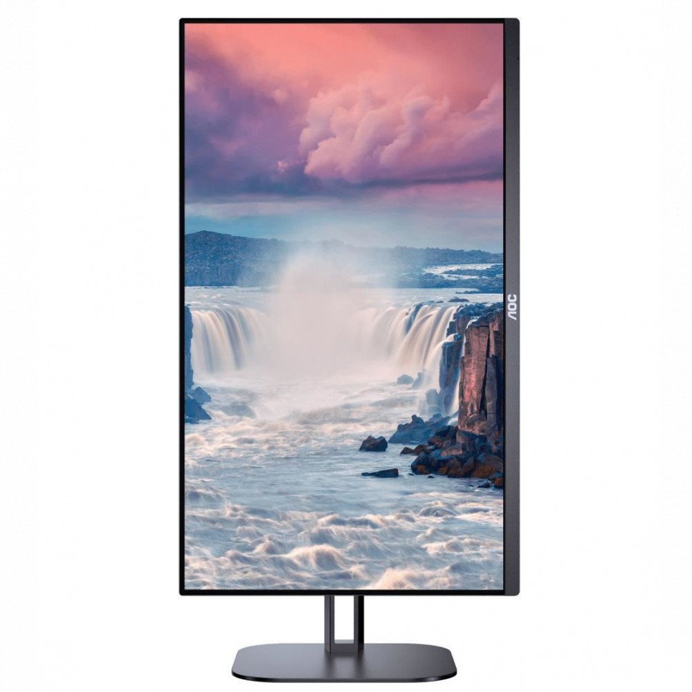 Безрамочный монитор AOC Q27V5C - Black, 27" (Q27V5C/BK)