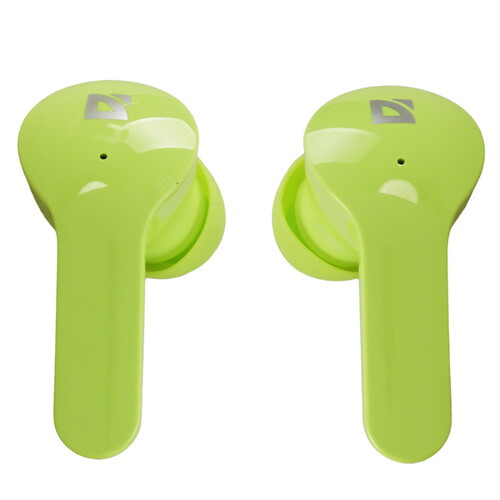 Наушники-вкладыши беспроводные Defender Twins 916 зеленый (63917)