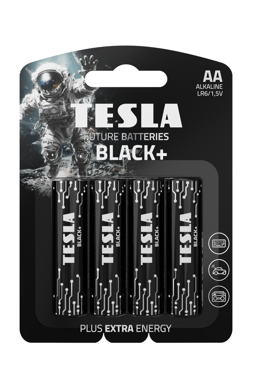 Батарейки TESLA BATTERIES BLACK+ AA 4 PCS (BLACK+ AA 4 PCS)