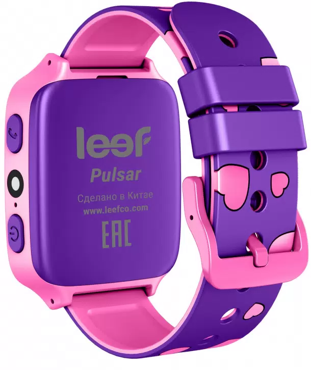 Смарт-часы Leef Pulsar, Pink-Violet (KSW-020-UP)