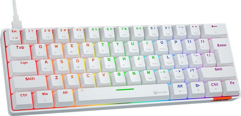 Клавиатура Meetion MK005 White, Blue switch (MT-MK005 White)