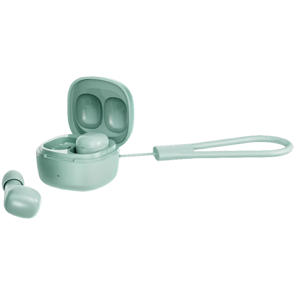 Наушники CANYON OnGo 4 mini TWS Green (CNS-TWS4GR)