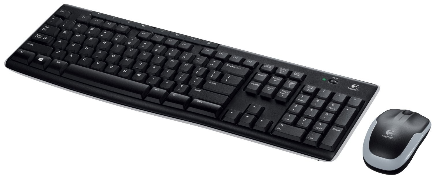 Клавиатура + мышь Logitech MK270, Black (920-004518)