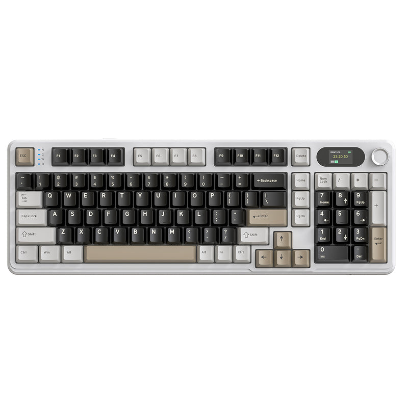 Клавиатура Attack Shark X98 PRO - Cheese White (X98 PRO Cheese White)