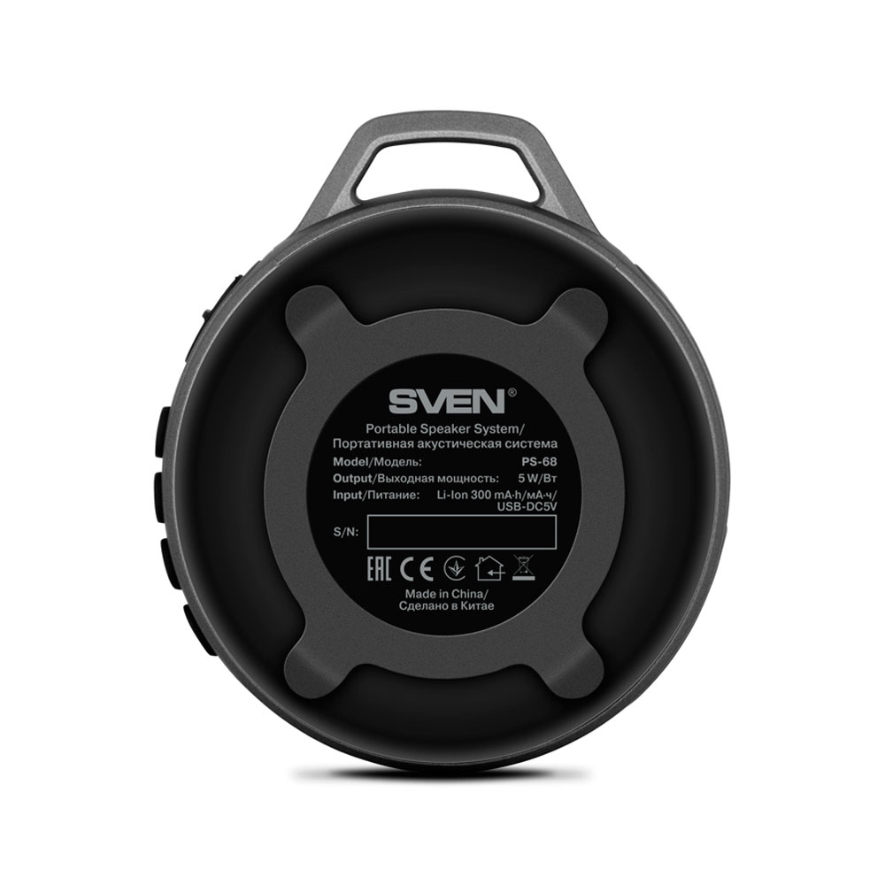 Портативная колонка Sven PS-68 Black (SV-016425)