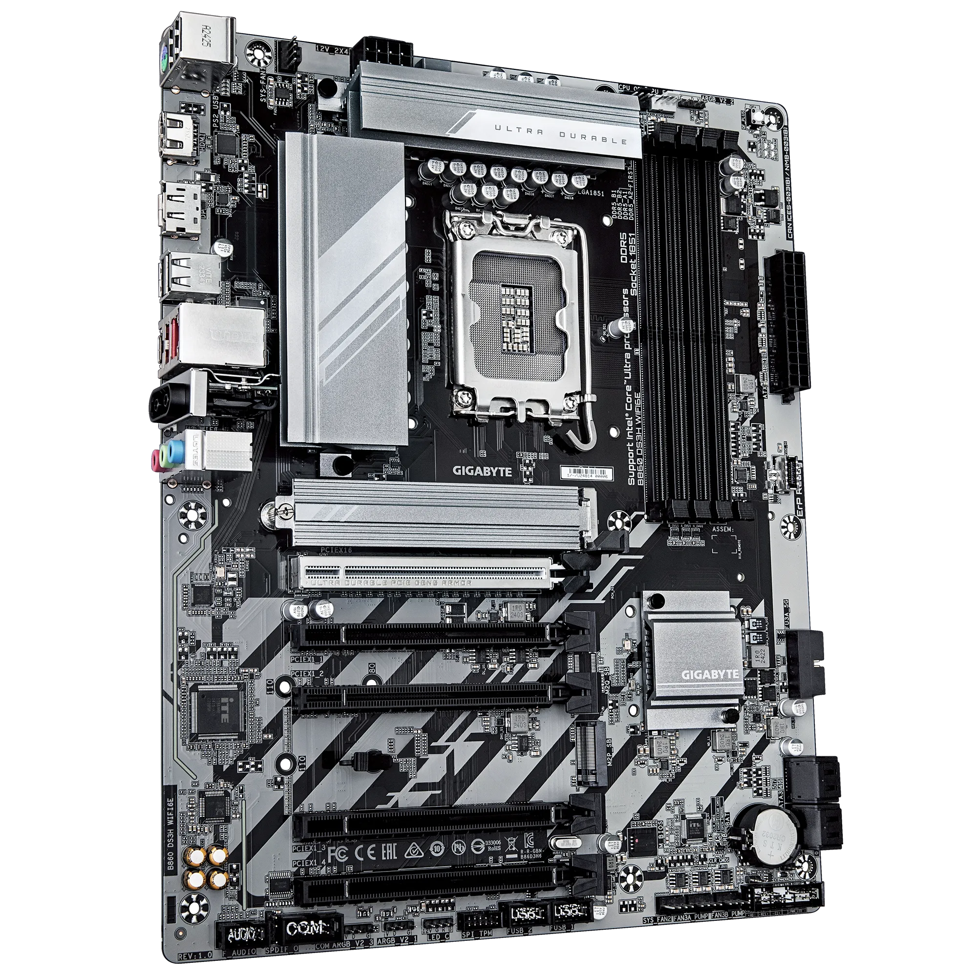 Материнская плата Gigabyte B860 DS3H WiFi6E (B860 DS3H WIFI6E)