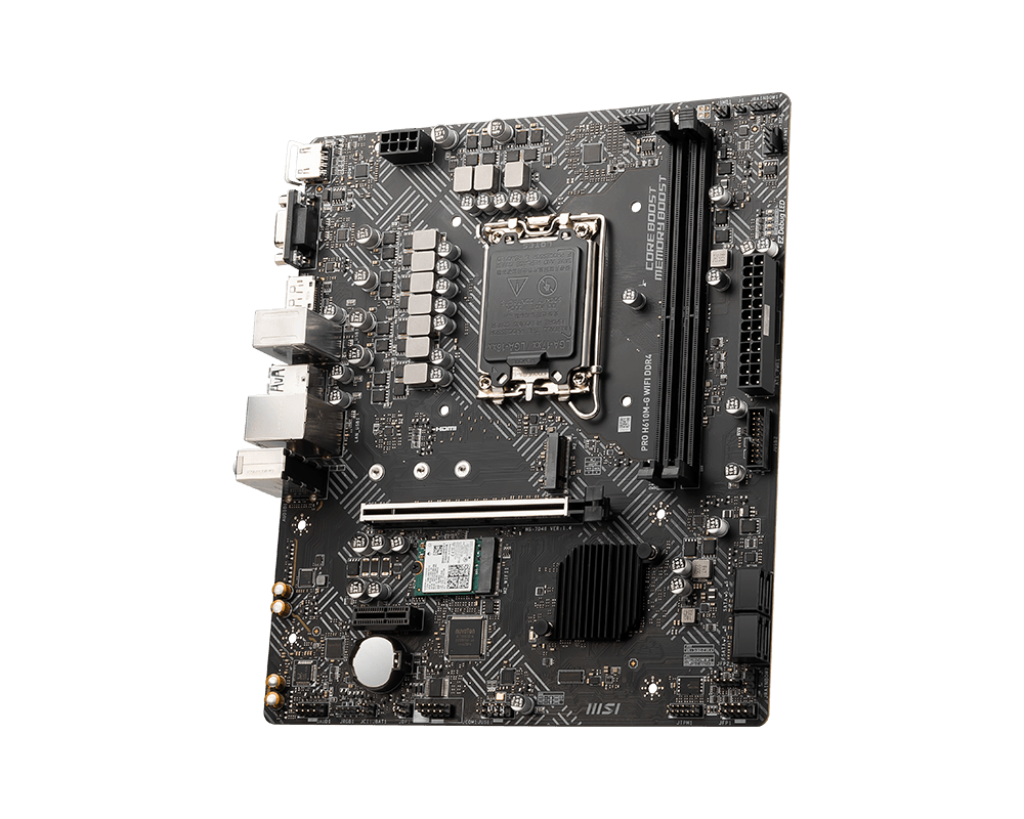 Материнская плата MSI PRO H610M-G WIFI DDR4  (PRO H610M-G WIFI DDR4)