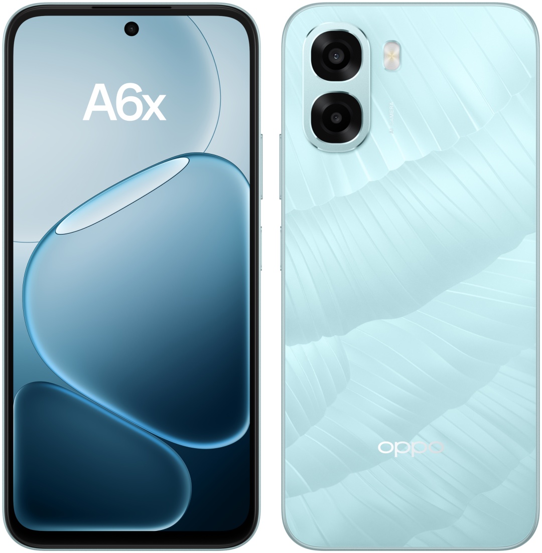 Смартфон OPPO A6x 4/256GB - Ice blue (OPPO A6x 4/256GB Ice blue)