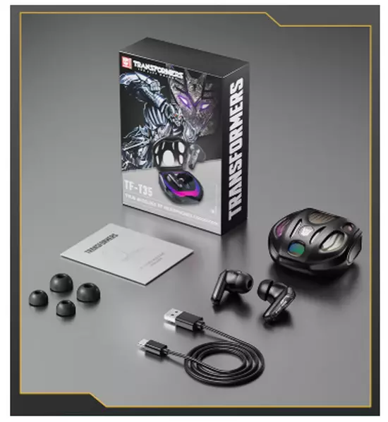 Наушники беспроводные TWS Transformers TF-T35, Black (TF-T35_Black)