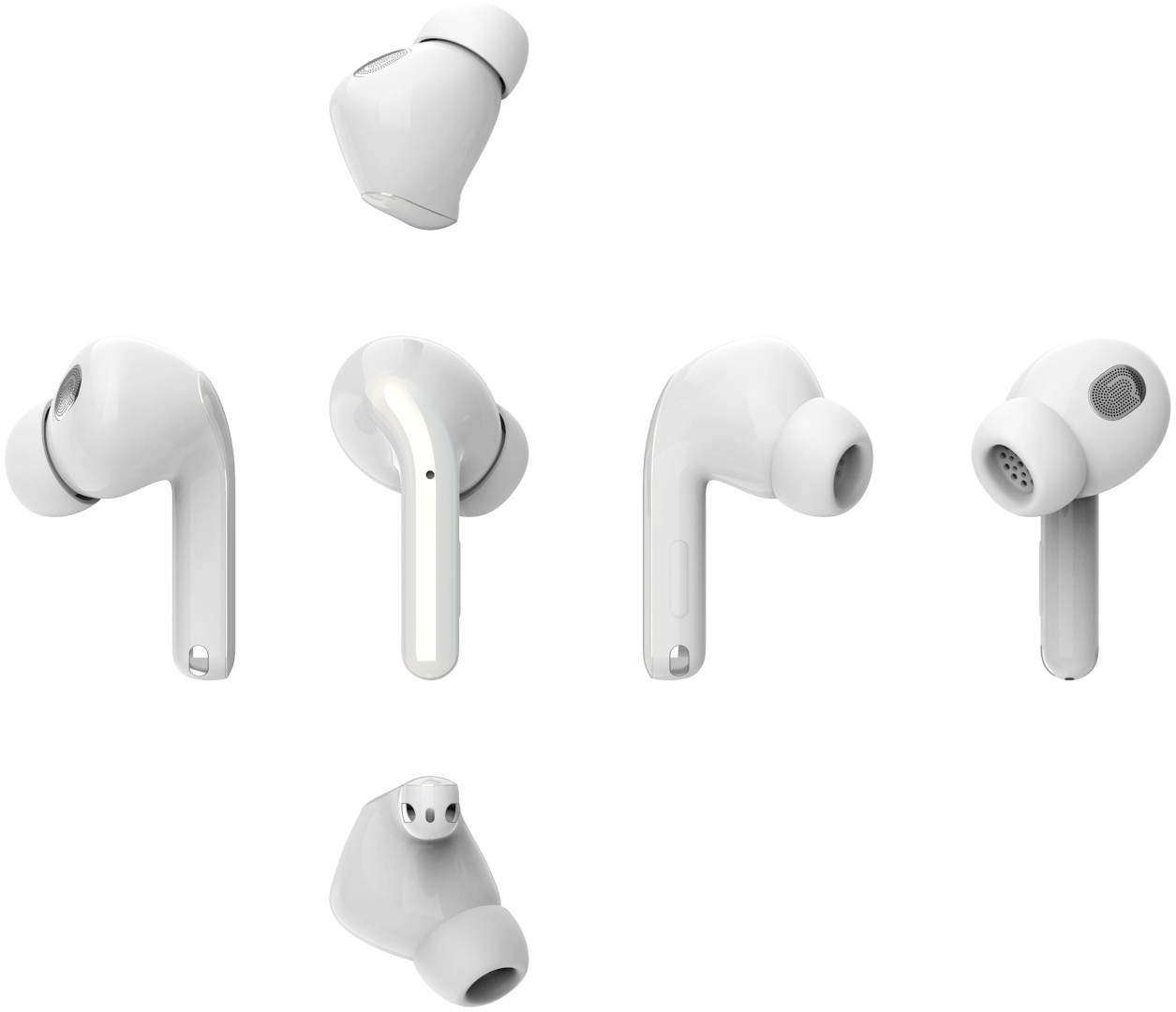 Bluetooth гарнитура Xiaomi Buds 3T Pro, Gloss White (BHR5177GL)