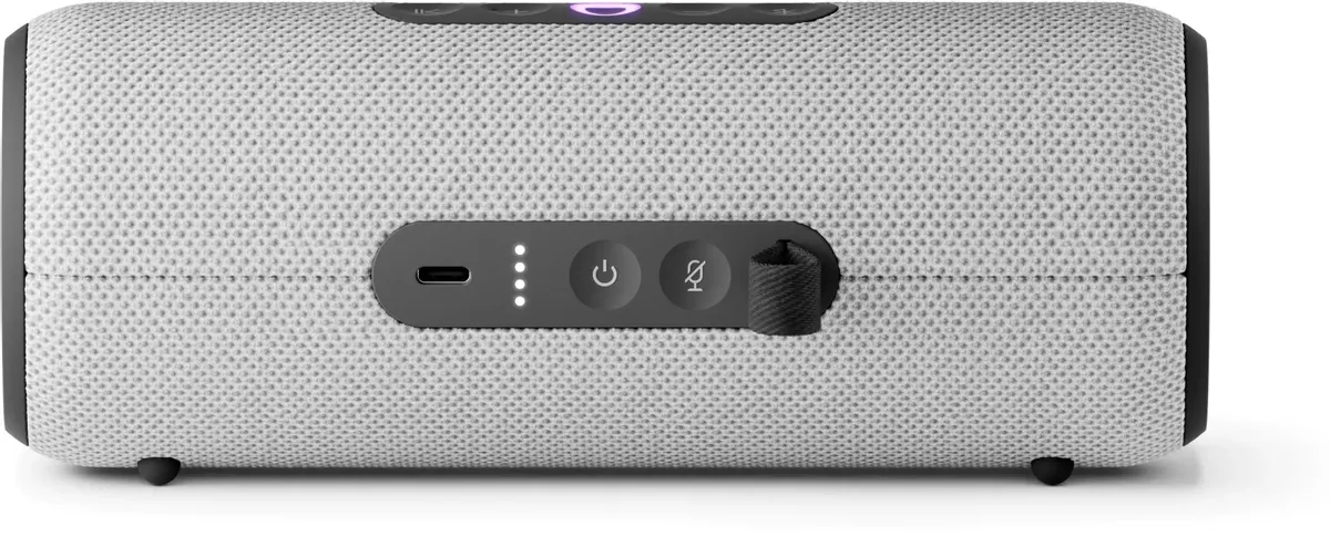 Портативная умная колонка Яндекс Станция Стрит с Алисой, Серый (YNDX-00030GRY)