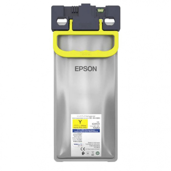 Контейнер Epson C13T05A40N, с желтыми чернилами, WORKFORCE PRO WF-C87XR YELLOW XL (C13T05A40N)