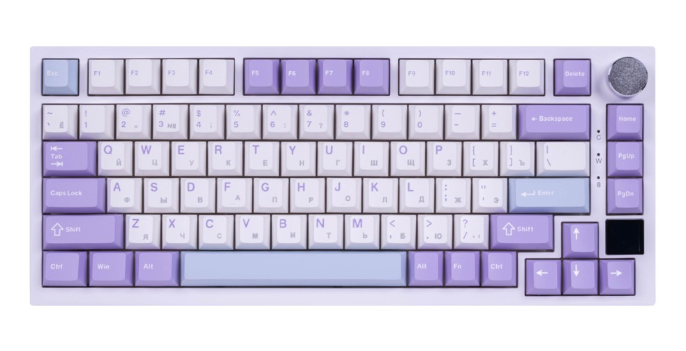 Клавиатура Ajazz AK820 PRO Gift Switch Белый (AK820/PRO/Gift/PWB)