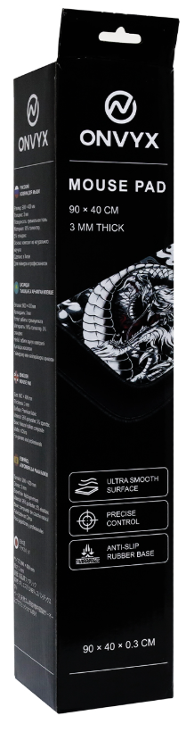 Коврик для мыши ONVYX OMP90403KBD, Dragon Print (OMP90403KBD)