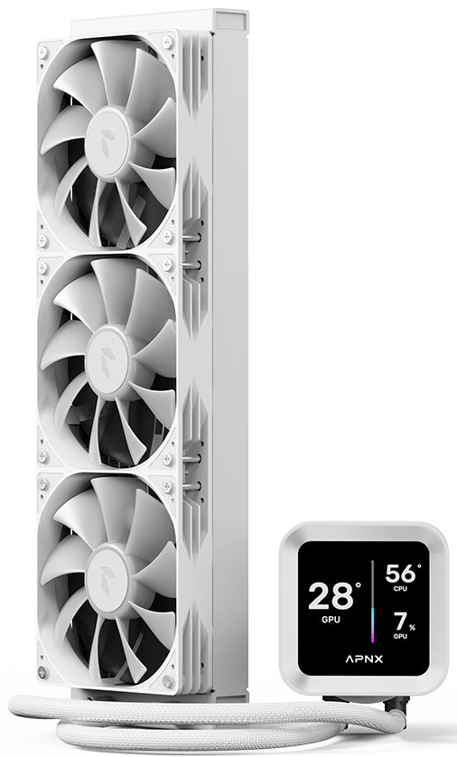 Кулер с водяным охлаждением APNX LC1-D 360 WH (APLA-SV36117.21)